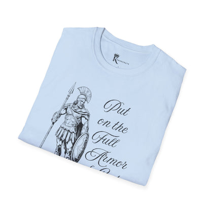 Put On The Full Armor Tee – Bold Faith Collection