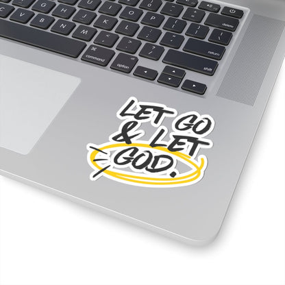 Let Go & Let God Sticker – Accessories