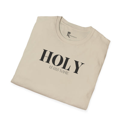 Holy Is His Name Tee – Bold Faith Collection