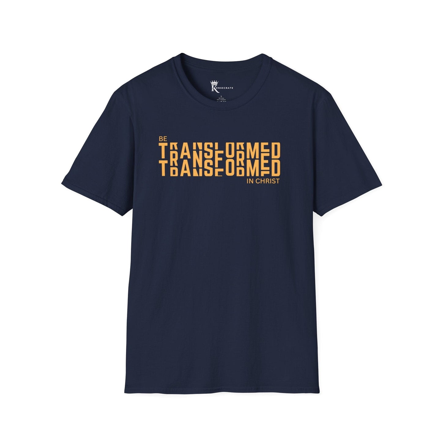 Be Transformed T-Shirt Tee – Bold Faith Collection