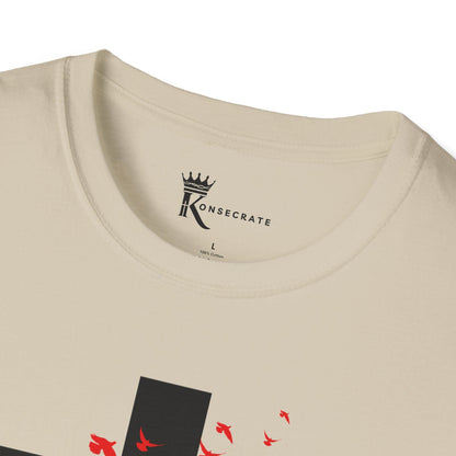 Love Like Jesus Red T-Shirt – Bold Faith Collection