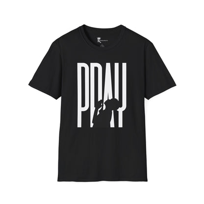 Pray White T-Shirt  – Bold Faith Collection