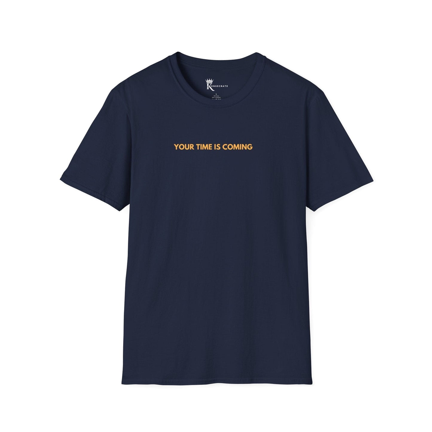 Your Time Is Coming - Psalm 37:23 Yellow T-Shirt  – Love Thy Neighbor Collection