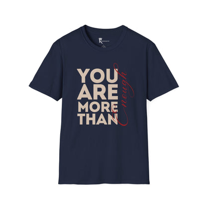 You Are More Than Enough Tee – Bold Faith Collection
