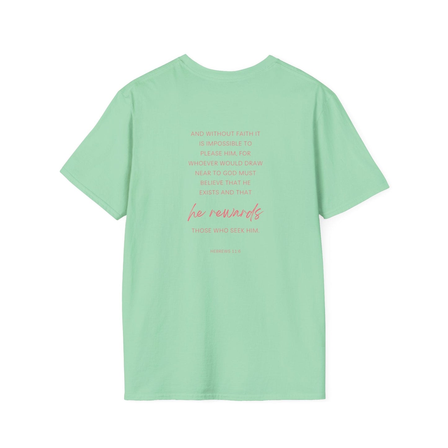 Trust In The Lord Pink T-Shirt