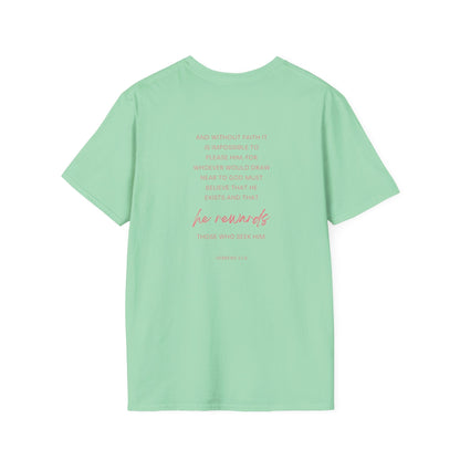 Trust In The Lord Pink T-Shirt
