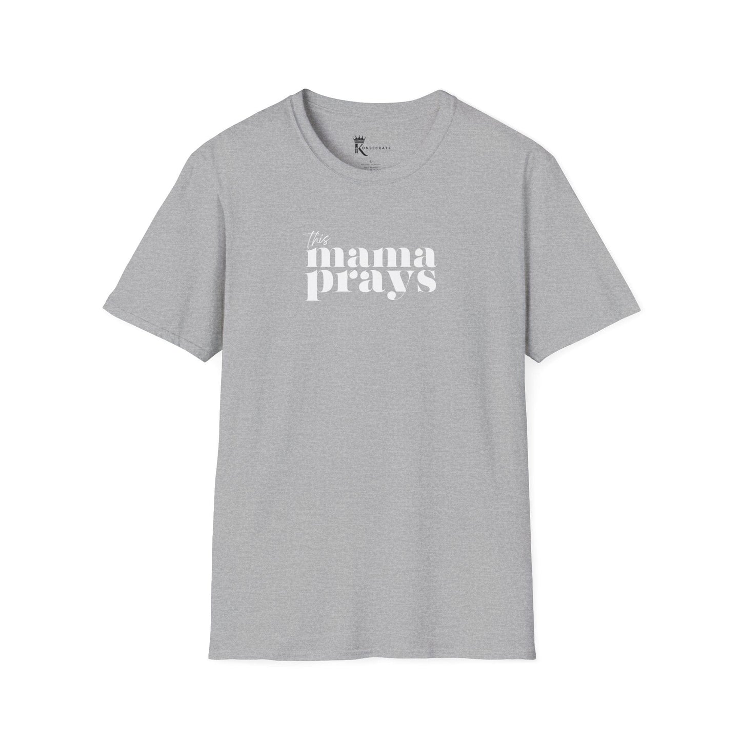 This Mama Prays T-Shirt  – Kingdom Family Collection