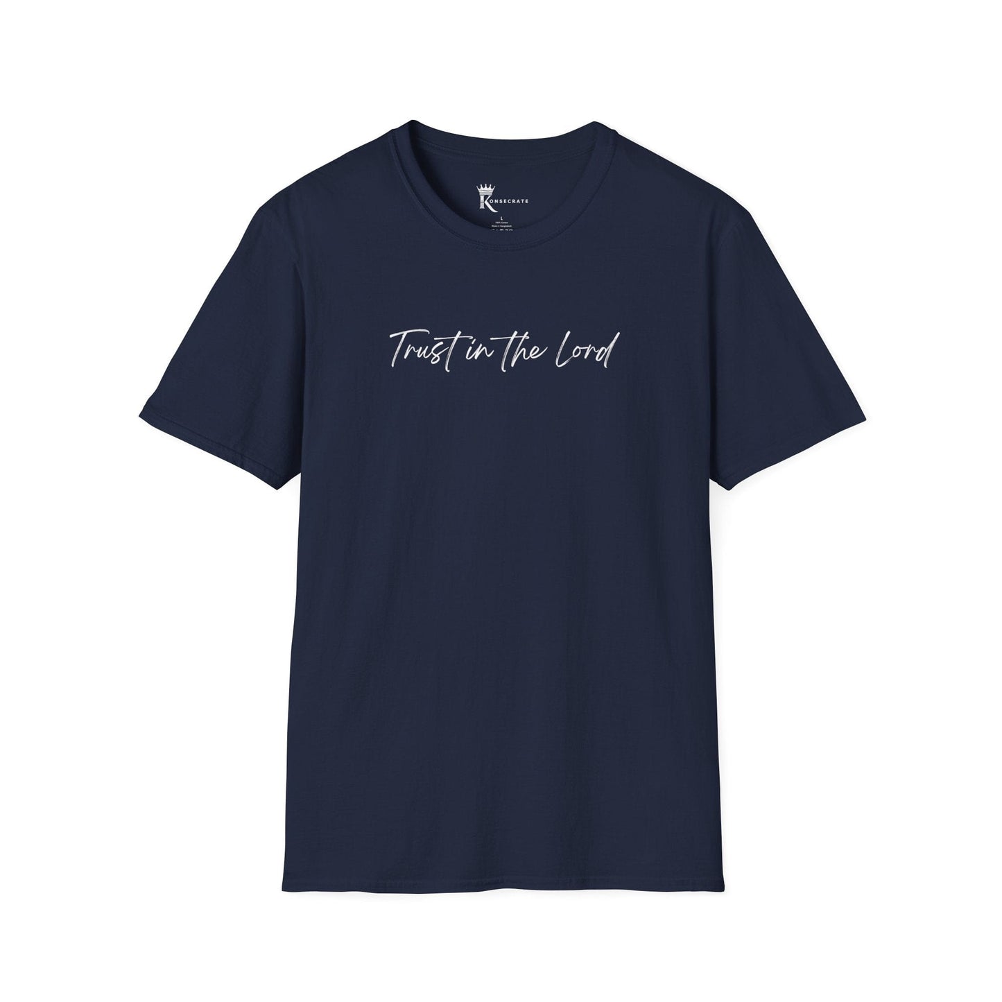 Trust In The Lord White T-Shirt – Love Thy Neighbor Collection