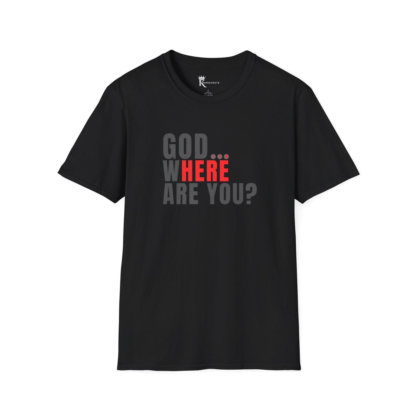 God Where Are You? T-Shirt – Hidden Gems Edition