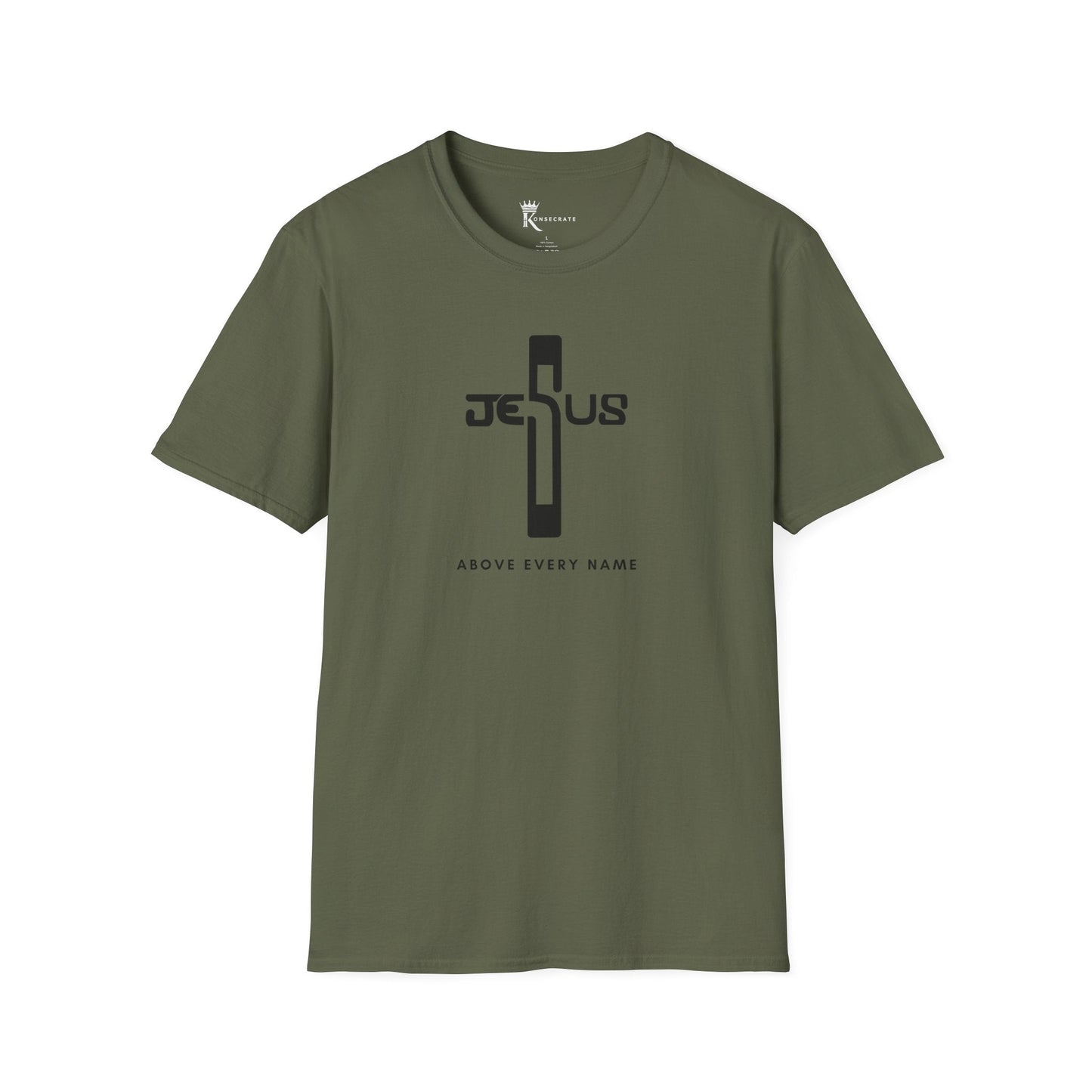 Jesus Above Every Name Tee – Konsecrate Collection