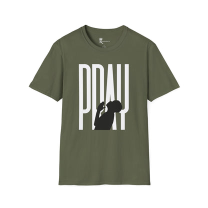Pray White T-Shirt  – Bold Faith Collection