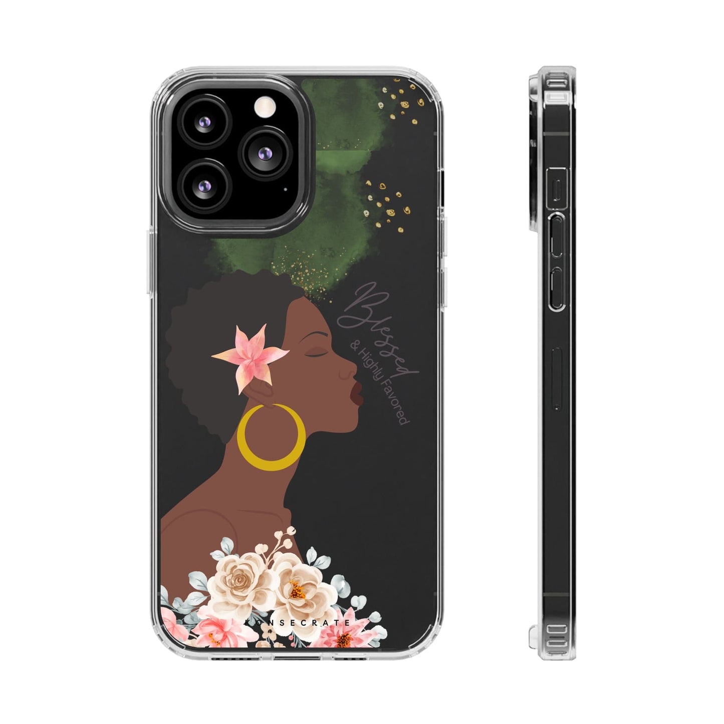 Blessed & Highly Favored Phone Case I – Accessories