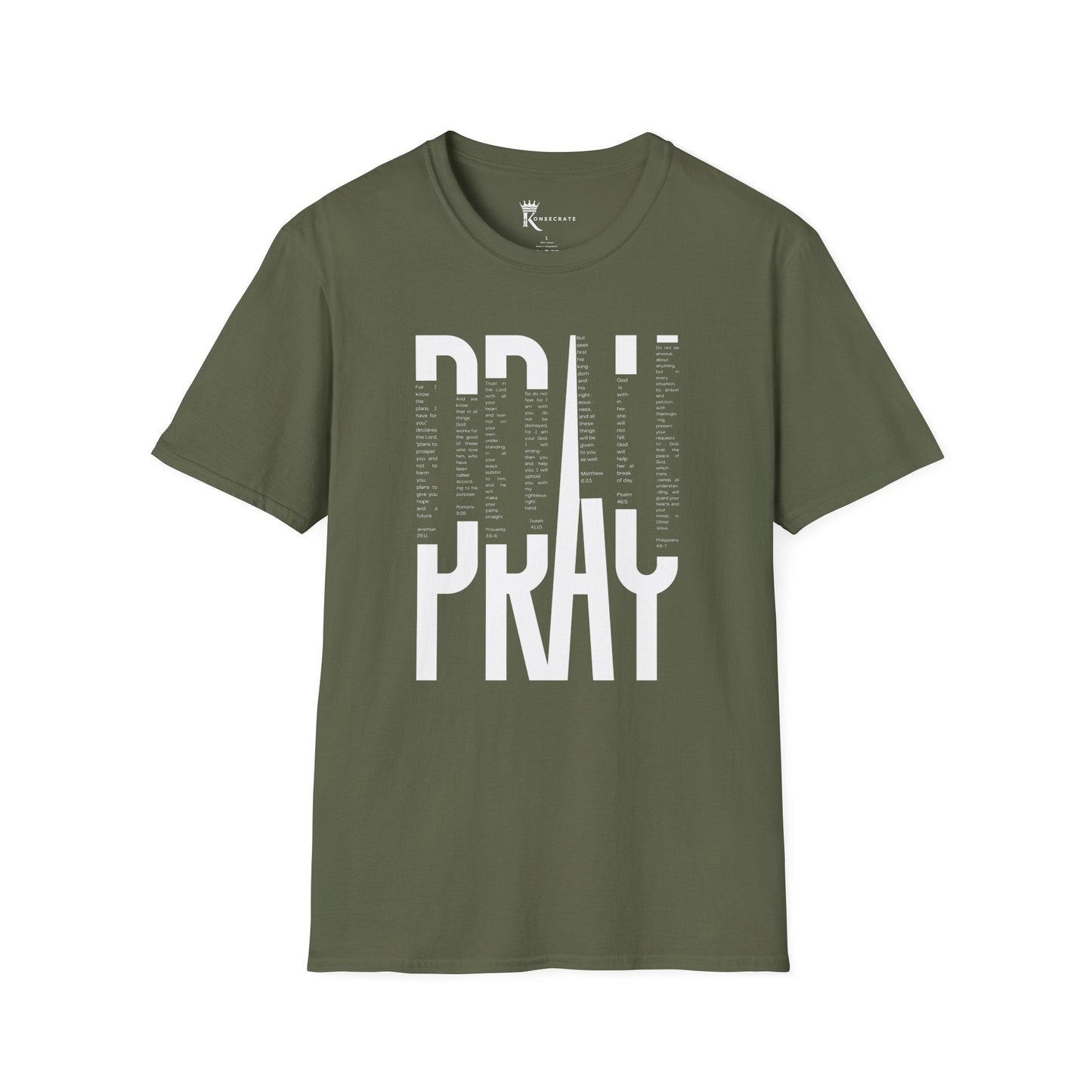 Pray Scriptures T-Shirt – Hidden Gem Edition