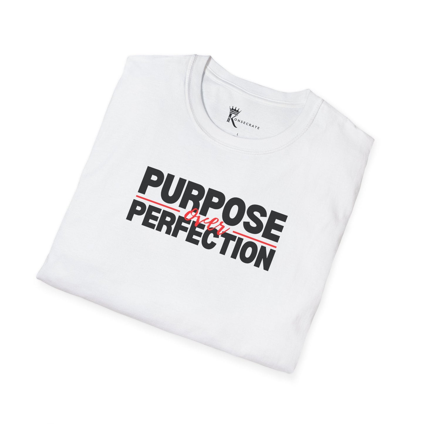 Purpose Over Perfection Tee – Bold Faith Collection
