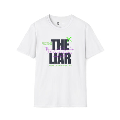 Don'T Trust The Enemy, The Liar T-Shirt Tee – Bold Faith Collection