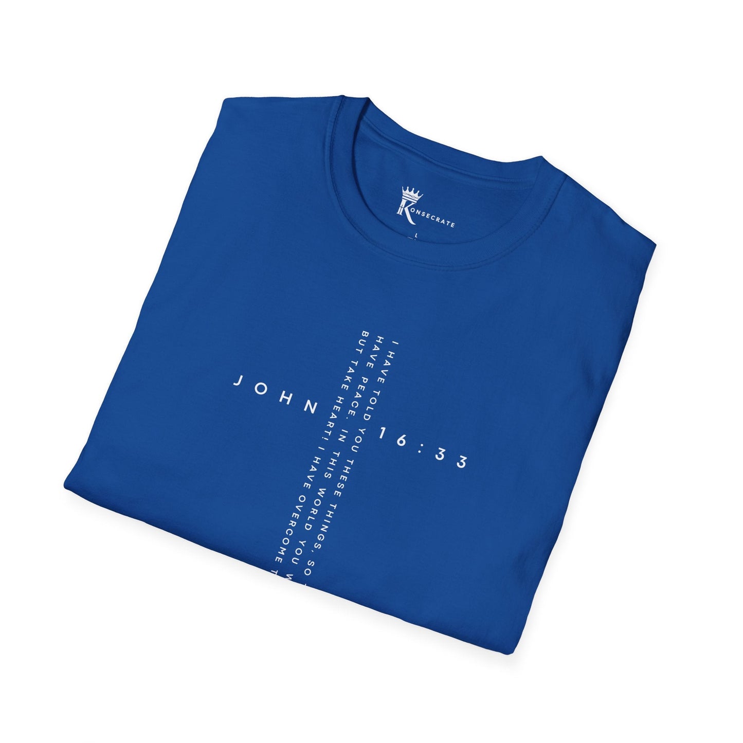 John 16:33 T-Shirt – Hidden Gem Collection