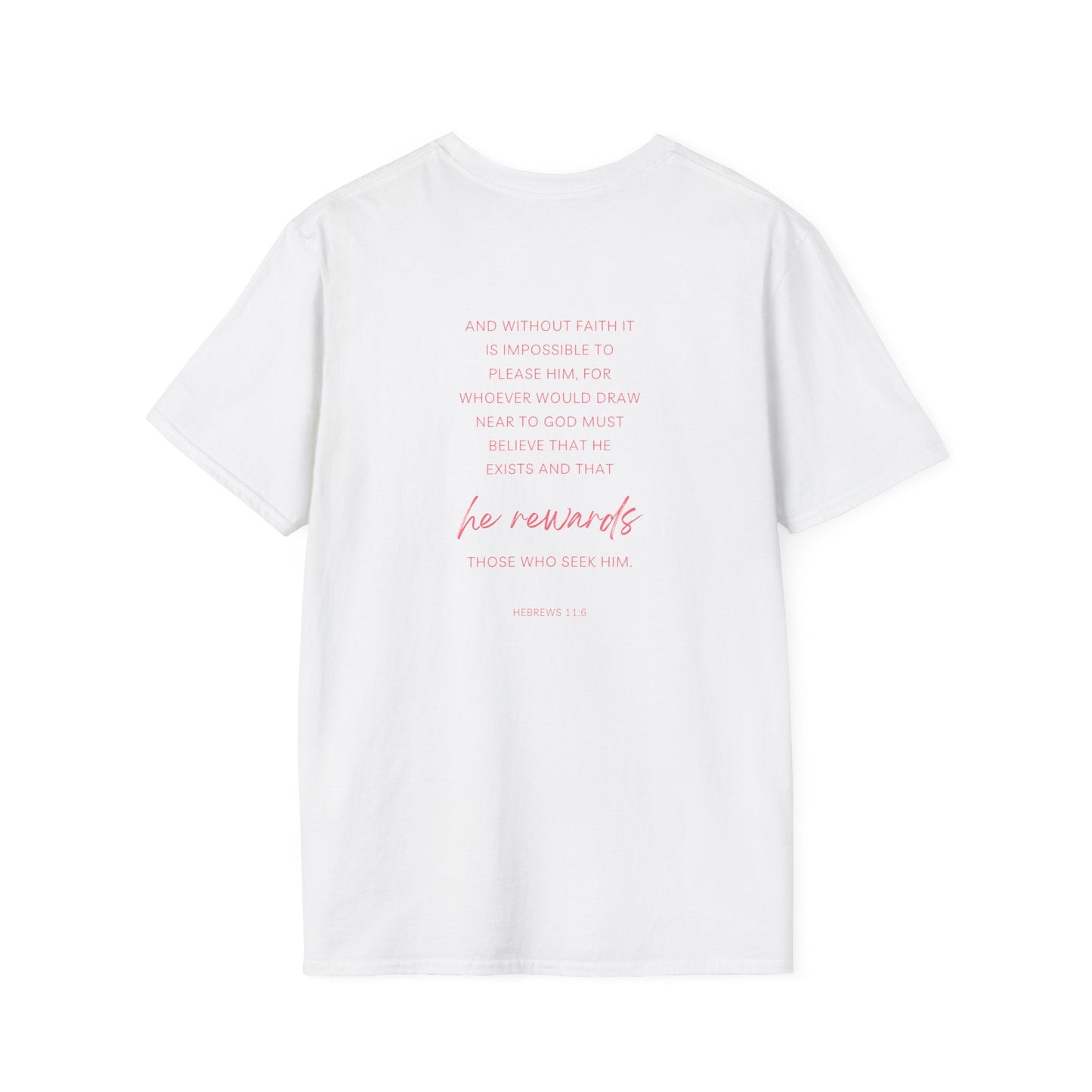 Trust In The Lord Pink T-Shirt