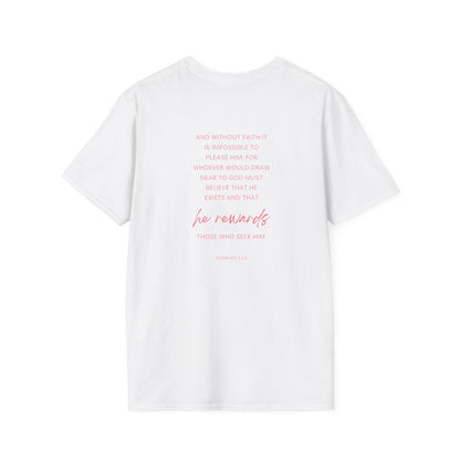 Trust In The Lord Pink T-Shirt