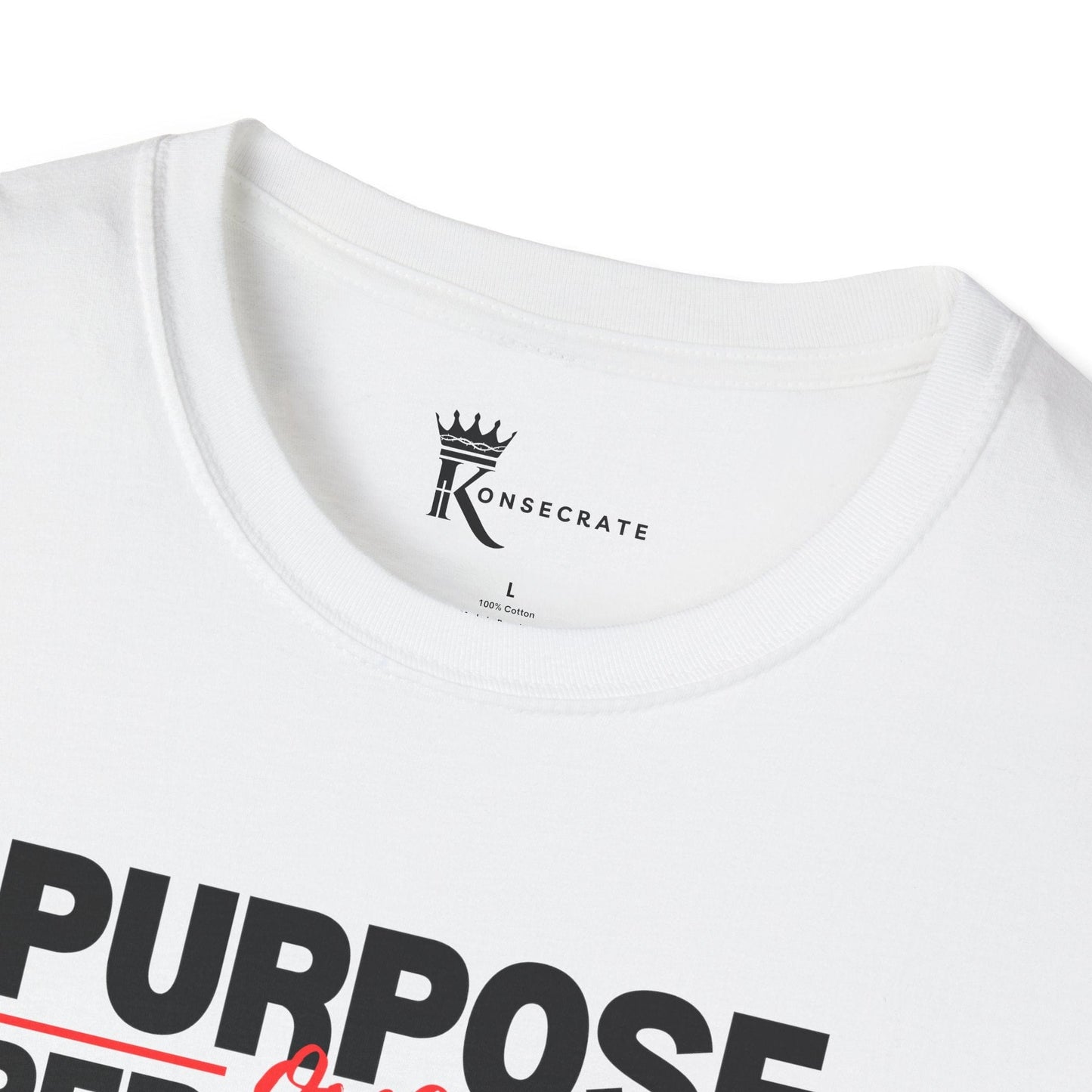 Purpose Over Perfection Tee – Bold Faith Collection