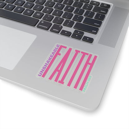 Unshakeable Faith Sticker – Bold Faith Collection