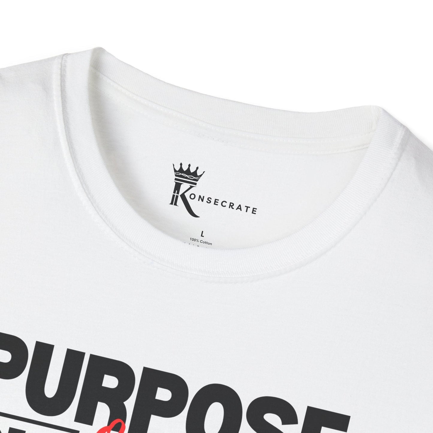Purpose Over Pleasure Tee – Bold Faith Collection