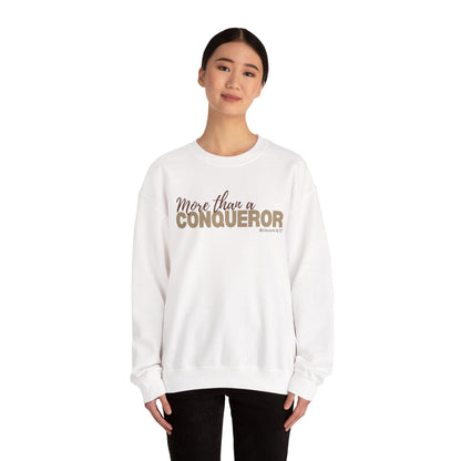 More Than a Conqueror Crewneck Sweatshirt