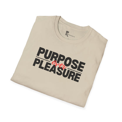 Purpose Over Pleasure Tee – Bold Faith Collection