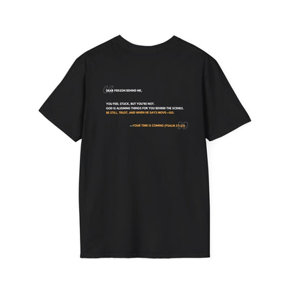 Your Time Is Coming - Psalm 37:23 Yellow T-Shirt  – Love Thy Neighbor Collection