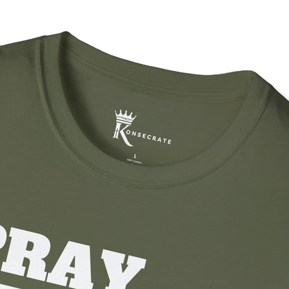 Pray, Believe, Receive T-Shirt  – Bold Faith Collection
