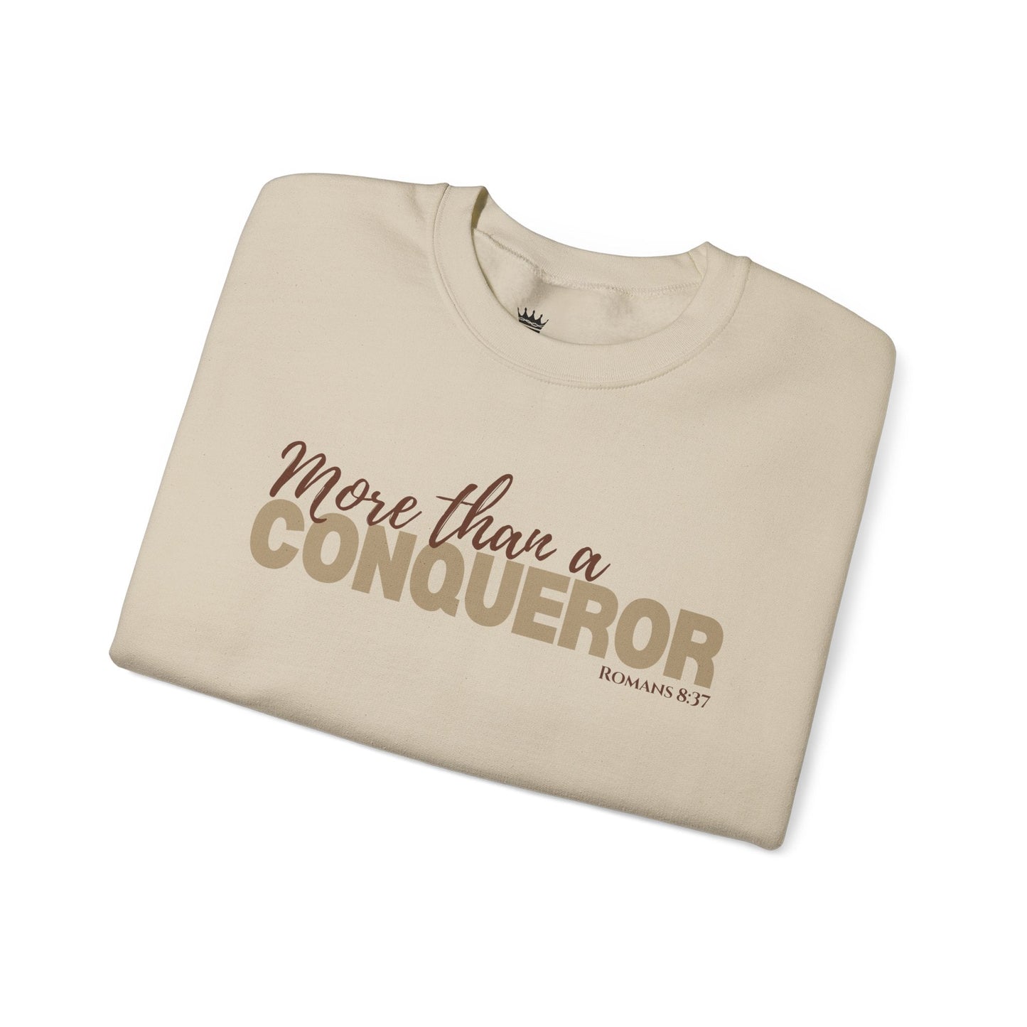 More Than a Conqueror Crewneck Sweatshirt