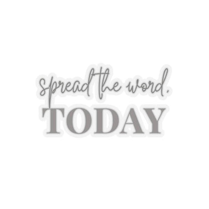 Spread The Word Sticker – Accessories