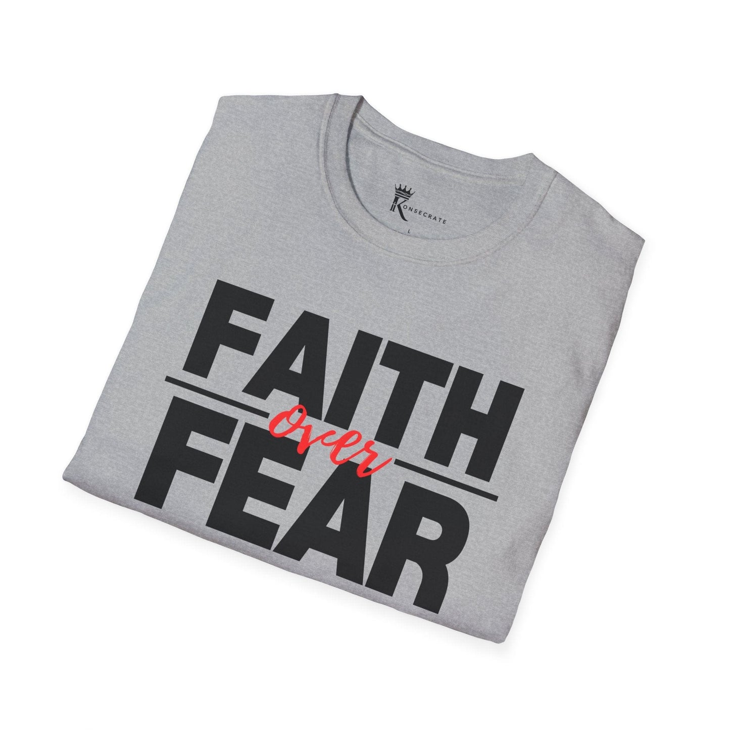 Faith Over Fear Tee – Bold Faith Collection