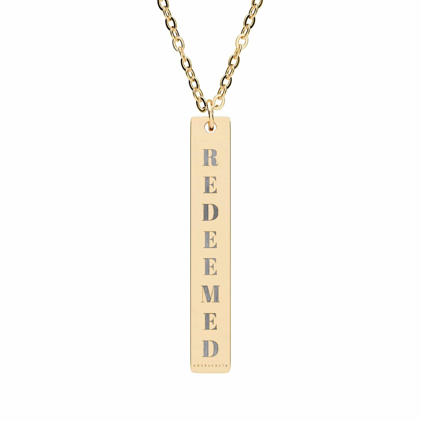 Redeemed Bar Necklace Jewelry – Accessories