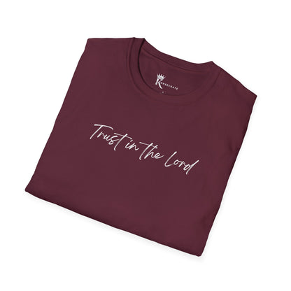 Trust In The Lord White T-Shirt – Love Thy Neighbor Collection