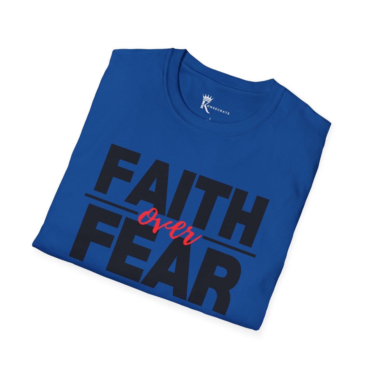 Faith Over Fear Tee – Bold Faith Collection