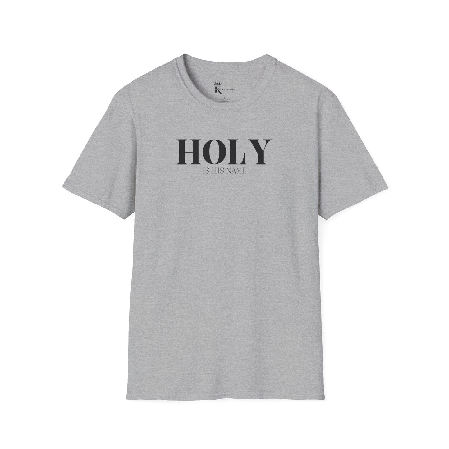 Holy Is His Name Tee – Bold Faith Collection