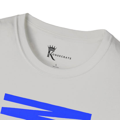 Never Doubt Jesus Blue T-Shirt  – Bold Faith Collection