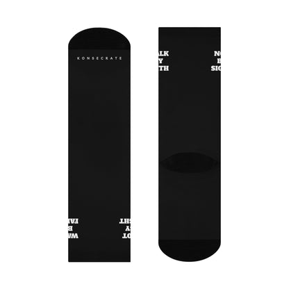 Walking by Faith Unisex Cushioned Crew Socks