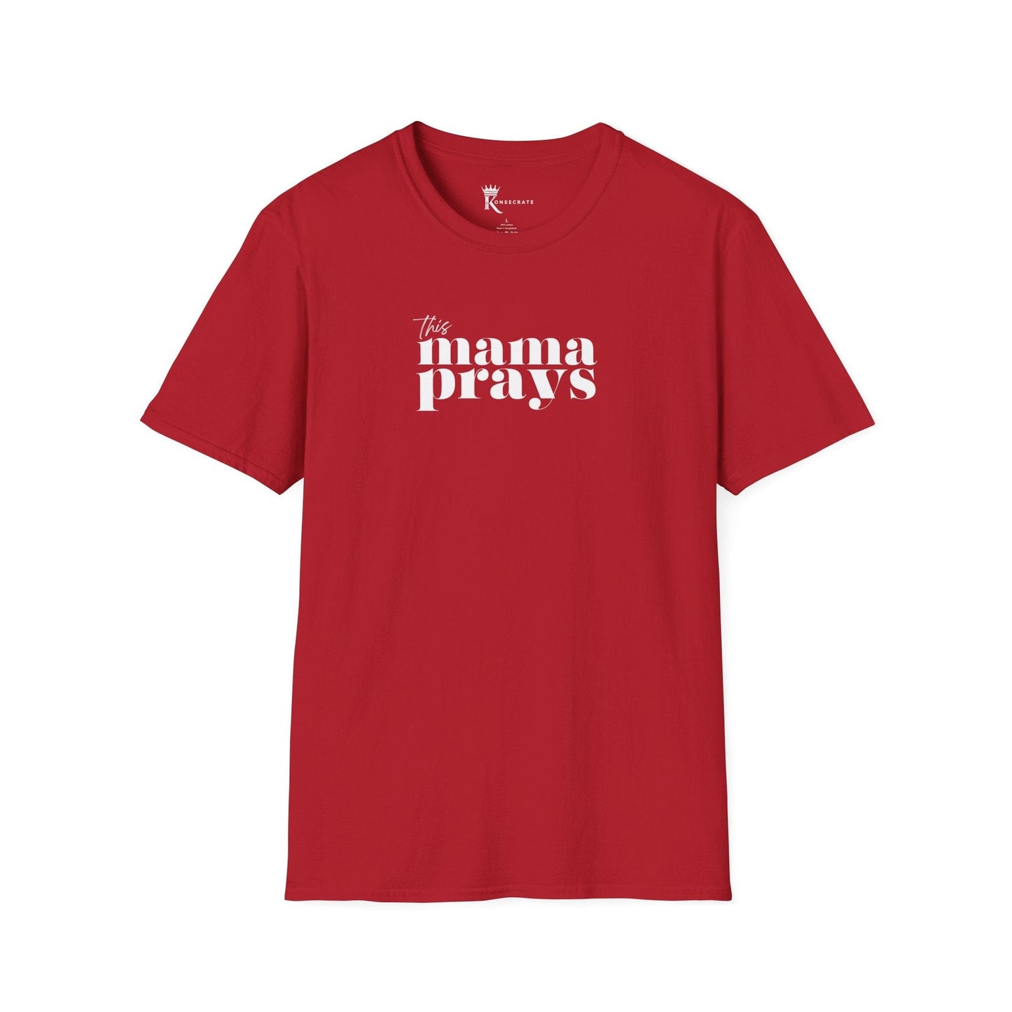 This Mama Prays T-Shirt  – Kingdom Family Collection