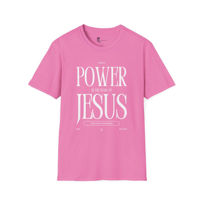 Power In His Name T-Shirt  – Bold Faith Collection
