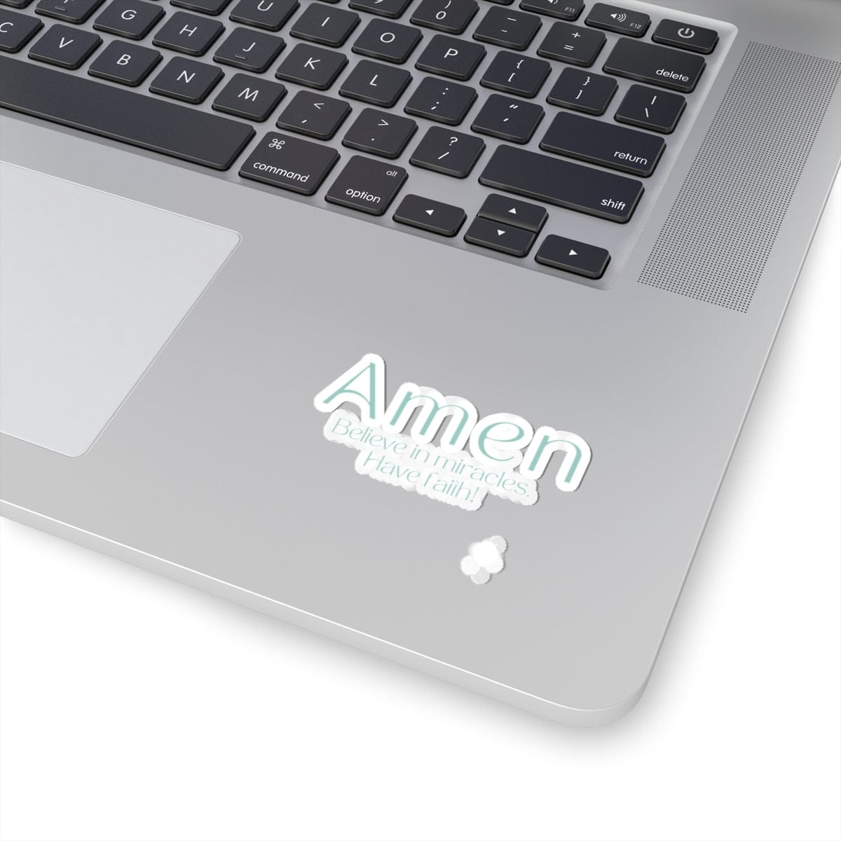 Amen, Believe In Miracles Sticker – Accessories