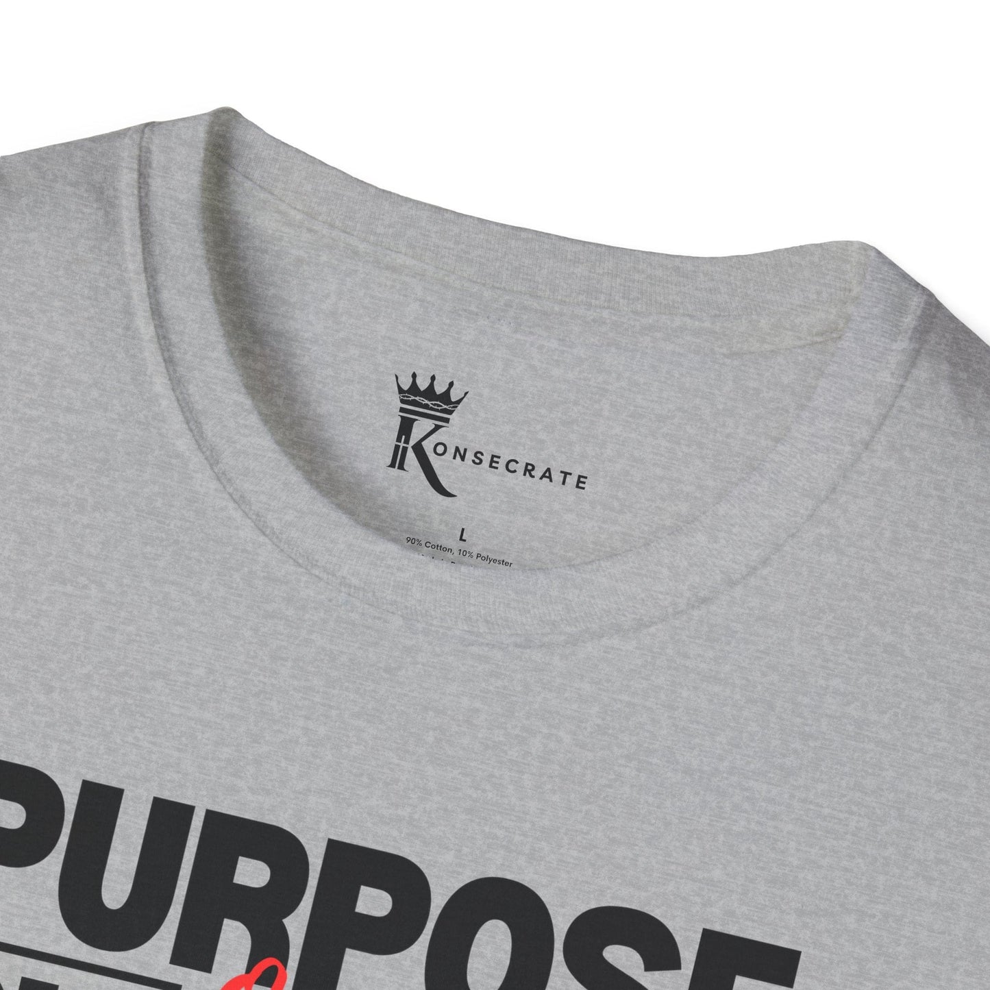 Purpose Over Pleasure Tee – Bold Faith Collection