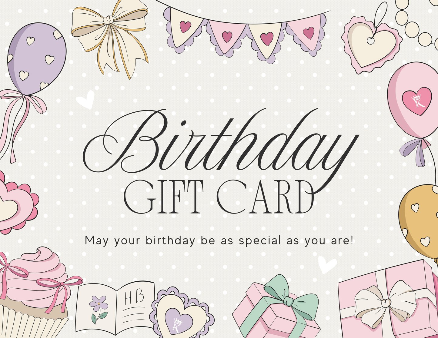 Birthday Gift Card