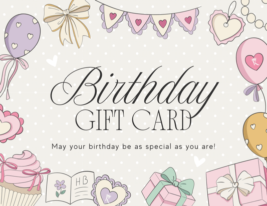 Birthday Gift Card
