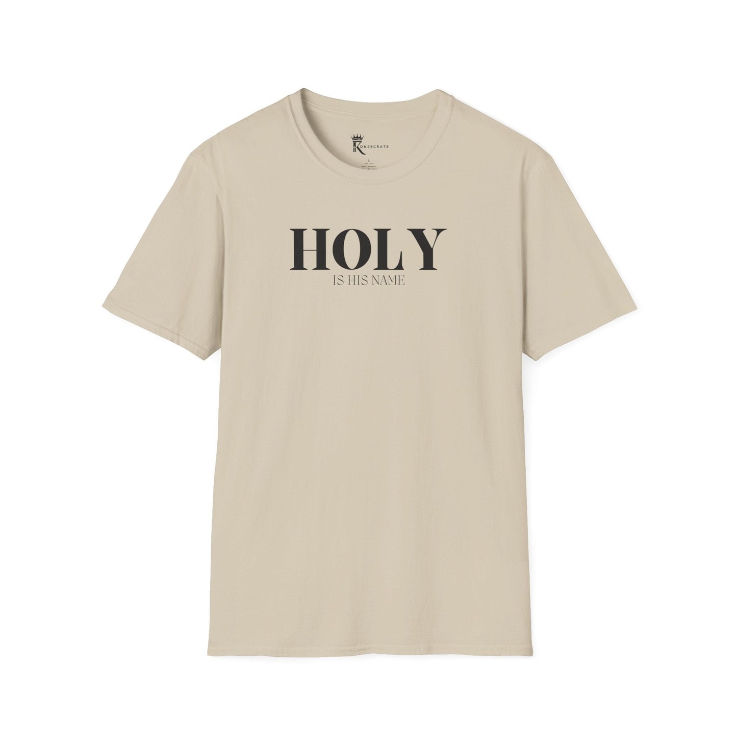 Holy Is His Name Tee – Bold Faith Collection