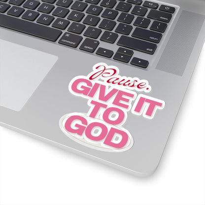Give It To God Image Sticker – Accessories