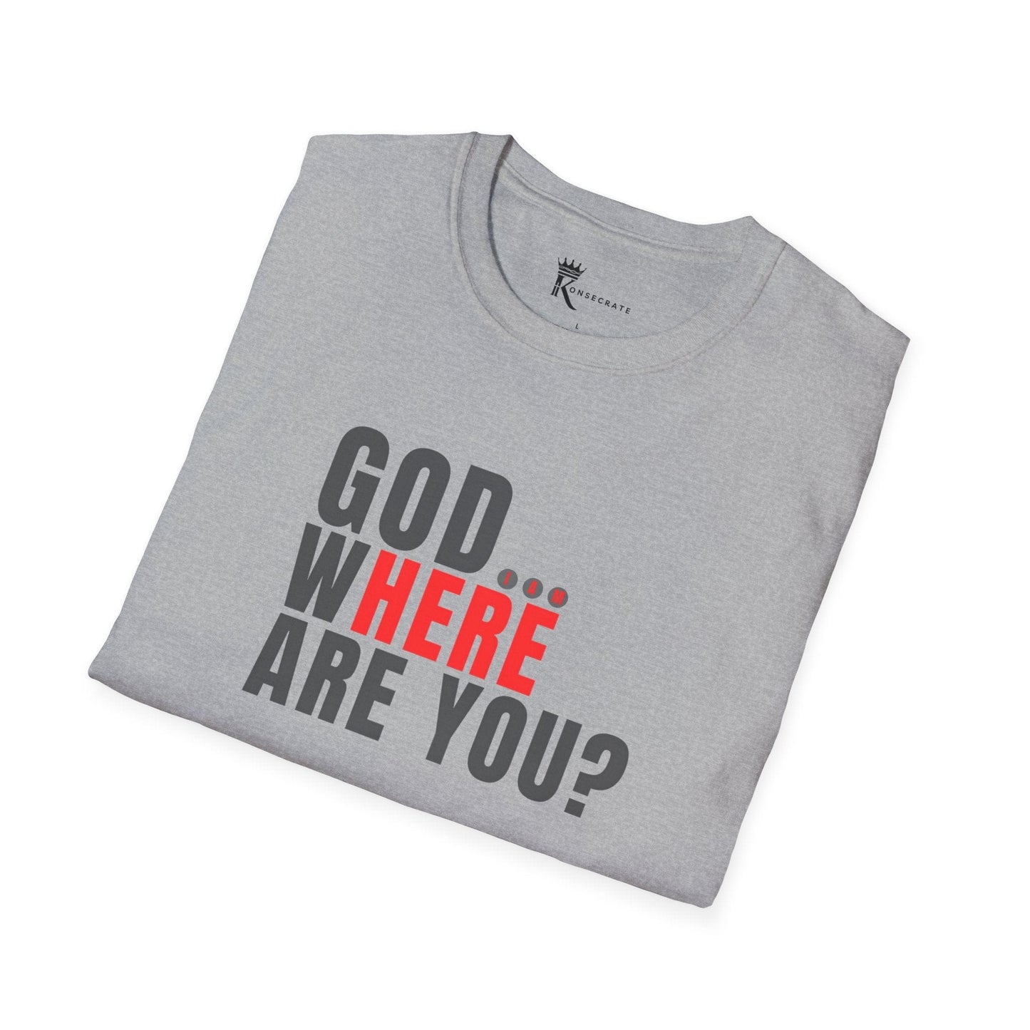 God Where Are You? T-Shirt – Hidden Gems Edition