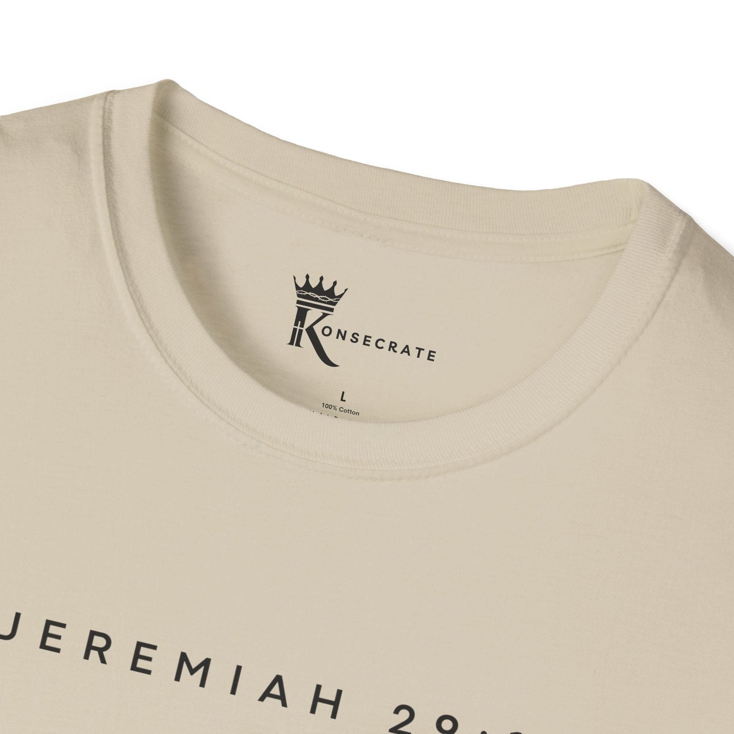 Jeremiah 29:11 Back T-Shirt – Hidden Gems Collection