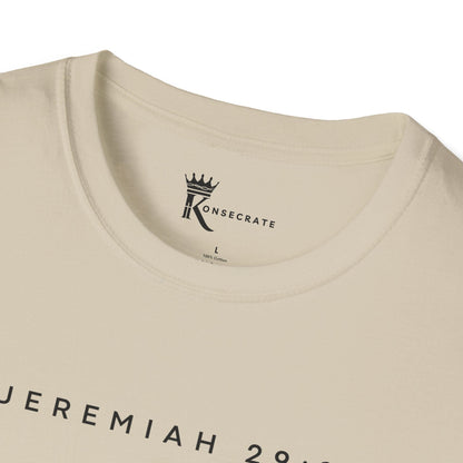 Jeremiah 29:11 Back T-Shirt – Hidden Gems Collection