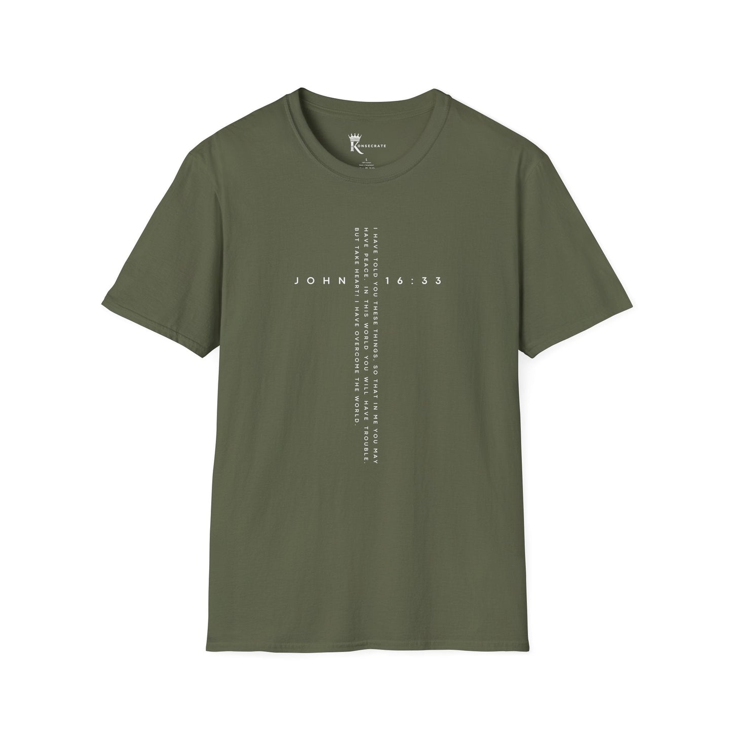 John 16:33 T-Shirt – Hidden Gem Collection